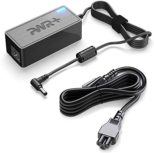 Pwr AC Adapter for ASUS Monitor Power Supply: UL Listed 65W Extra Long 12 Ft Cord TUF Gaming VS228H-P VS239H VG245H VS248H-P VG278Q MX279 MX279H MX27AQ MX239H VX228H VX238H VX248H ROG Swift PG278Q