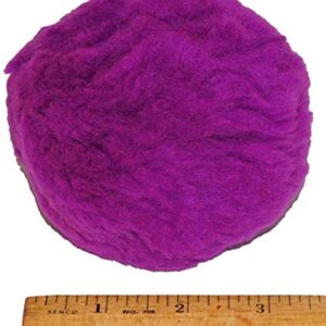 Great Lakes Sports Set of 12, Rainbow Fluff Balls (Lightweight Versions of Yarn Balls), 3-1/2" Diameters