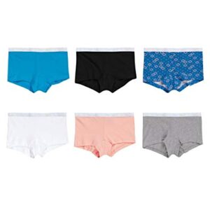 Hanes Women's Sporty Boyshort Panty - 6 - Assorted (6 Pack)