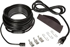 frost king rc200 automatic electric roof cable kits, 120v x 1000w x 200ft, black