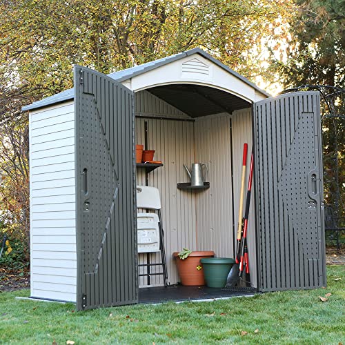 Lifetime 60057 Outdoor Storage Shed, 7 Feet by 4.5 Feet