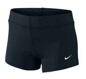 nike girls performance game shorts youth (small, black)