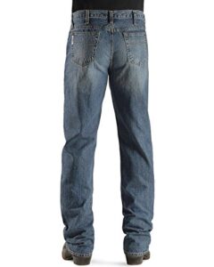 cinch men's white label relaxed fit jean, medium stone wash, 32w x 38l
