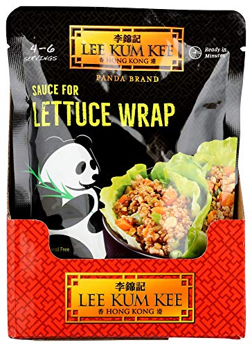 Lee Kum Kee Panda Brand Sauce for Lettuce Wraps, 0g Trans Fat, No Artificial Flavors, No High Fructose Corn Syrup, Cholesterol Free, 8 Ounces (Pack of 6)