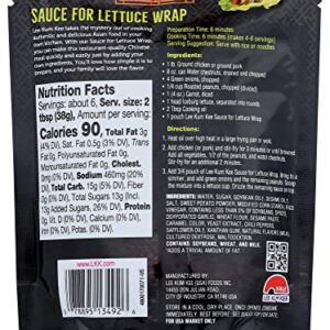 Lee Kum Kee Panda Brand Sauce for Lettuce Wraps, 0g Trans Fat, No Artificial Flavors, No High Fructose Corn Syrup, Cholesterol Free, 8 Ounces (Pack of 6)