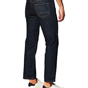 Nautica mens Straight Light Cross Hatch jeans, Marine Rinse, 36W x 32L US