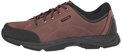 Rockport mens Chranson fashion sneakers, Dark Brown/Black, 9.5 US