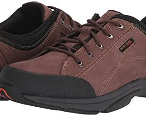 Rockport mens Chranson fashion sneakers, Dark Brown/Black, 9.5 US