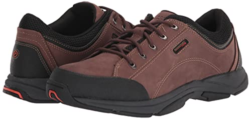 Rockport mens Chranson fashion sneakers, Dark Brown/Black, 9.5 US