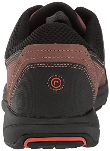 Rockport mens Chranson fashion sneakers, Dark Brown/Black, 9.5 US