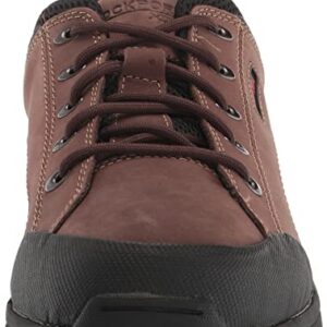 Rockport mens Chranson fashion sneakers, Dark Brown/Black, 9.5 US