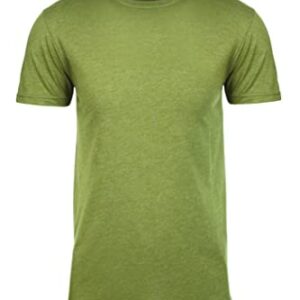 Next Level Mens Premium Fitted CVC Crew Tee (N6210) Light Olive l