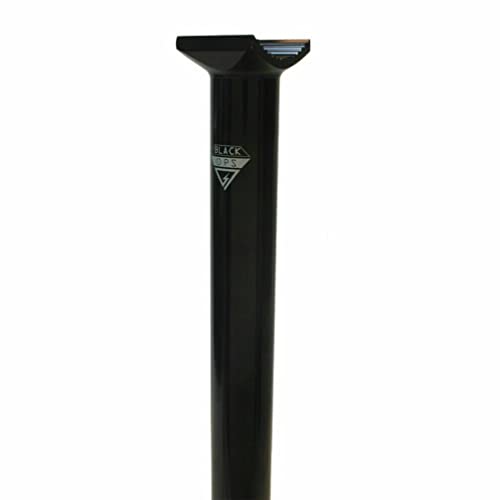 Black Ops Pivot Pro BMX Seat Post, 25.4 x 135, Black