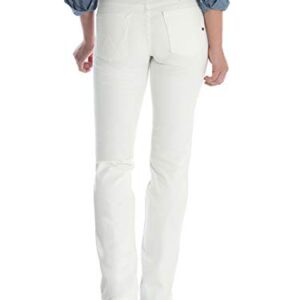 Wrangler womens Q-baby Mid Rise Boot Cut Ultimate Riding Jeans, White Storm, 9 1 US