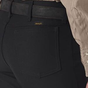 Wrangler mens Wrancher Dress jeans, Black, 38W x 32L US