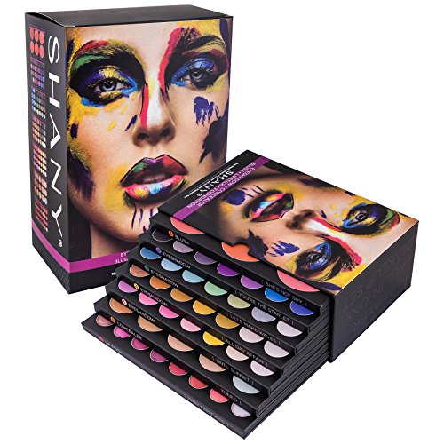 SHANY The Masterpiece 7 Layers All In One Makeup Set with Foundation Palette, Blush Palette, Lip-gloss Lipstick Palette, Eyeshadow Palette - "Original"