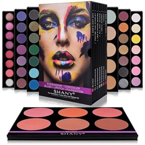 SHANY The Masterpiece 7 Layers All In One Makeup Set with Foundation Palette, Blush Palette, Lip-gloss Lipstick Palette, Eyeshadow Palette - "Original"