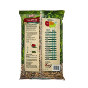 Kaytee Western Wild Bird Food Seed For Cardinals, Finches, Chickadees, Woodpeckers, Buntings and More, 7 Pounds