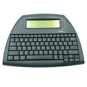 alphasmart neo handheld word processor with full size keyboard, calculator