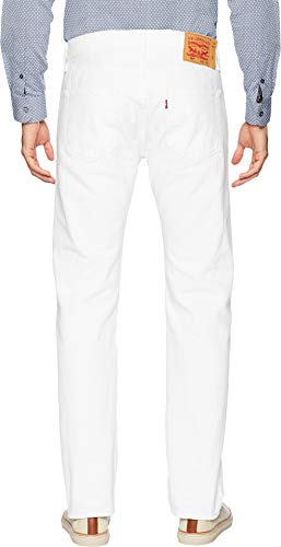 Levi's Men's 501 Original Fit Jeans (Also Available in Big & Tall), Optic Daisy, 34W x 36L