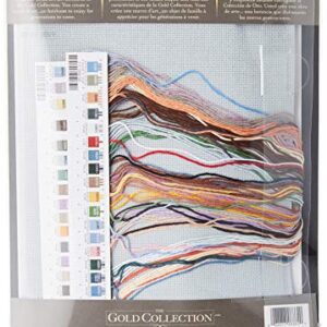 Dimensions Gold Collection Counted Cross Stitch 'Winter's Hush', 16 Count Grey Aida, 16" x 10"