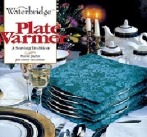 Waterbridge Electric Plate Warmer - Heats up to 6 Large Plates - Evening Blue The Basic