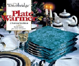 Waterbridge Electric Plate Warmer - Heats up to 6 Large Plates - Evening Blue The Basic
