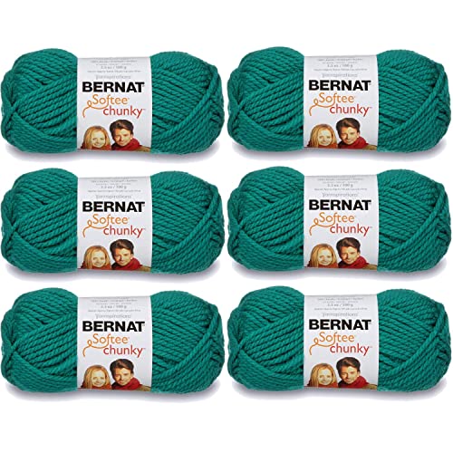 Bernat Softee Chunky Yarn (6-Pack) Emerald 161128-28200