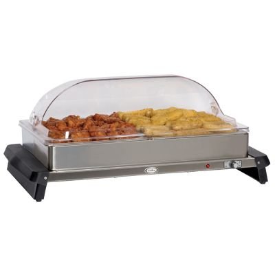 Cadco WTBS-5RT Countertop Buffet Warmer w/ (5) Pan Capacity, Stainless Steel, 41.25" x 14", 120v