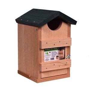 songbird essentials se519 screech owl house (set of 1)