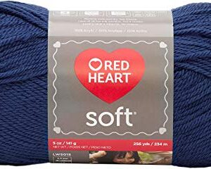 Red Heart Soft Yarn, Royal Blue - E728-9851