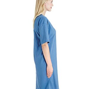 Hanes Women's Wear Around Nightshirt, Denim Blue, One Size