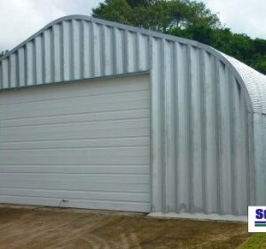 Steel Factory Mfg Prefabricated Steel Arch Building Metal Garage Kit 25x30x13