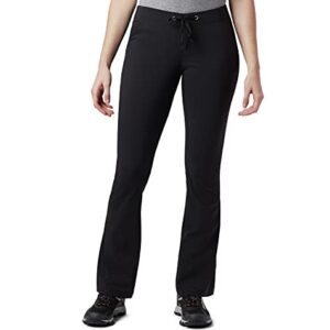 Columbia Women's Anytime Outdoor Boot Cut Pant, Black, 8