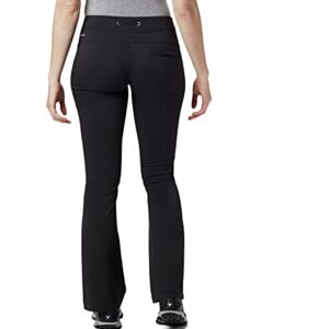 Columbia Women's Anytime Outdoor Boot Cut Pant, Black, 8