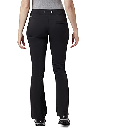 Columbia Women's Anytime Outdoor Boot Cut Pant, Black, 8