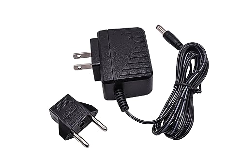 HQRP AC Adapter Compatible with Fisher Price Sugar Plum Starlight Cradle n Swing V3667, Starlight Cradle 'n Swing P0097 [UL Listed] + Euro Plug Adapter