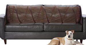 couch defender: keep pets off of your furniture! (dark brown)