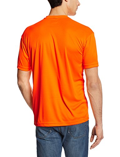 Carhartt Men's High-Visibility Force Relaxed Fit Lightweight Color Enhanced Short-Sleeve Pocket T-Shirt , Brite Orange, Medium