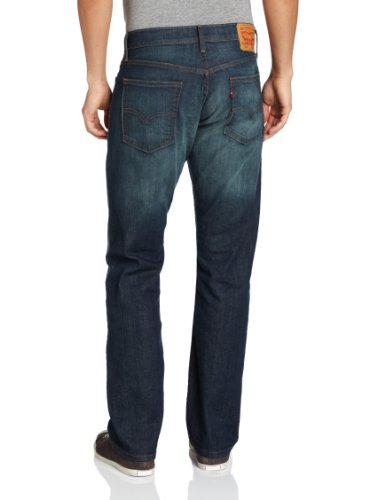 Levi's Men's 514 Straight Fit Jeans, Midnight-Stretch, 35W x 32L
