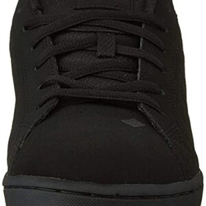 DC mens Net Skate Shoe, Black/Black/Black, 9 US