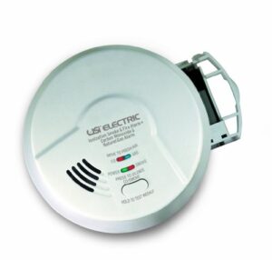 usi electric micn109 hardwired 3-in-1 smoke, carbon monoxide and natural gas alarm