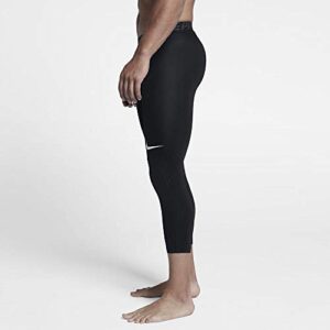Nike Men's Pro 3qt Tight (Black/Anthracite/White, Medium)