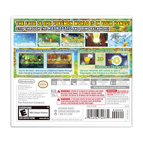 Pokémon Mystery Dungeon: Gates to Infinity - 3DS