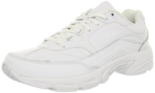 Fila Men's Memory Workshift-m Shoes, White/White/White, 10.5 M US