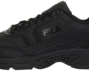 Fila Men's Memory Workshift -m Shoes,Black/Black/Black,15 4E US