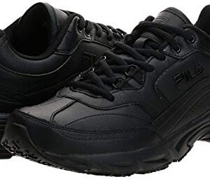 Fila Men's Memory Workshift -m Shoes,Black/Black/Black,15 4E US