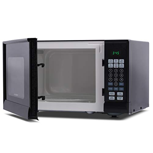 Commercial Chef CHM990B Countertop Microwave Oven, 19.3 x 14.7 x 11.2 Inches, Black