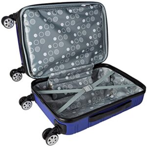 Rockland Melbourne Hardside Expandable Spinner Wheel Luggage, Blue, Carry-On 20-Inch