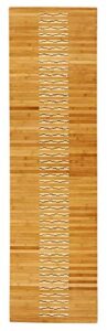 anji mountain kitchen and bath mat, 20 in x 72 in, natural